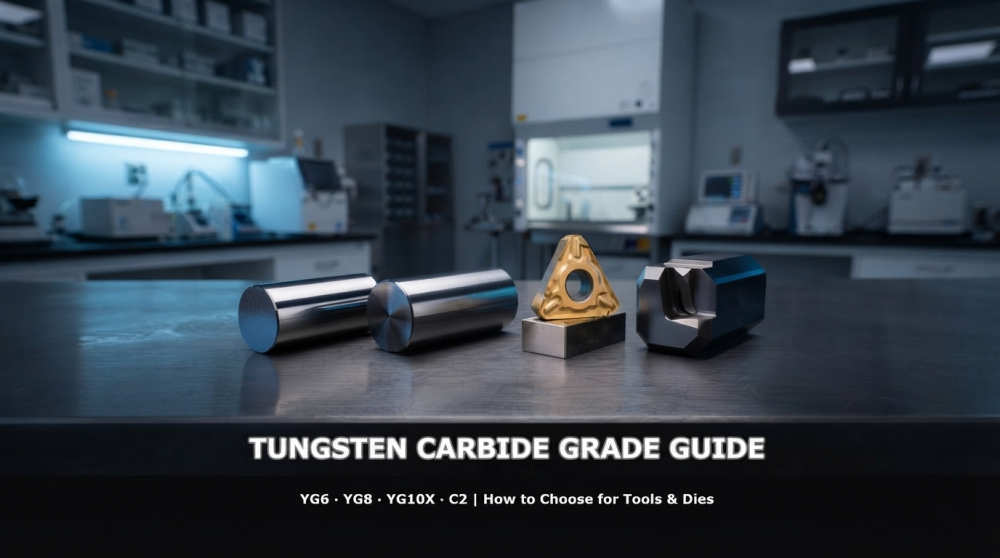 Tungsten Carbide Grade Guide: Comparing YG6, YG8, YG10X & C2