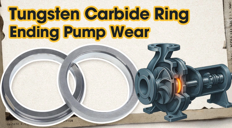 How Carbide Rings End Wear Challenges in Industrial Pump Rotating Parts?