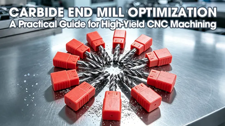 Guide to Optimizing Carbide End Mill Tool Life in High-Yield CNC Machining